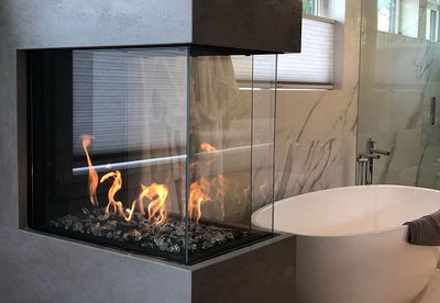 Flare: Room Definer 45 - 16" High Glass - primary view