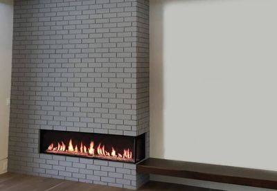 Flare: Right Corner 60 - 16" High Glass - primary view