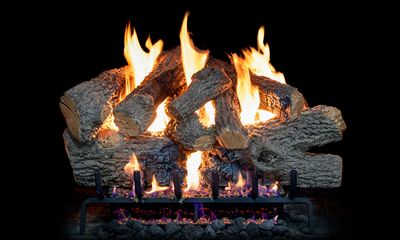 RH Peterson: G31 Series Charred Royal English Oak Logs - 24" - primary view