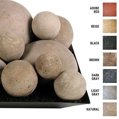 Rasmussen: Mixed FireBalls Sets - Smooth Balls & Half-Balls - 20 pieces 20in - primary view