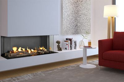 Flare: Double Corner 50 - 24" High Glass - primary view