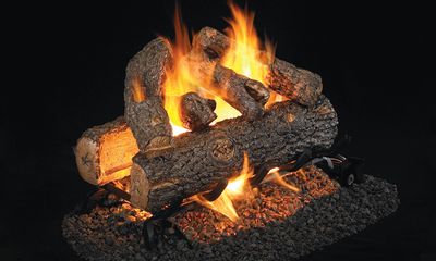 RH Peterson: Golden Oak Designer Plus See-Thru Logs - 30" - primary view