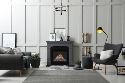Modern Flames: Orion 36" Traditional Electric Fireplace Insert (Small Surround - primary view