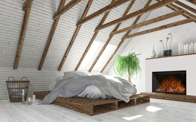 Modern Flames: 54" Redstone Traditional Built-In Fireplace - primary view