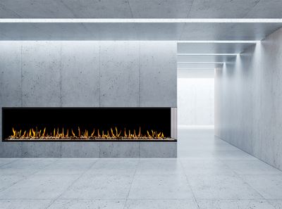 Flare: Large Right Corner 180 - 24" High Glass - primary view