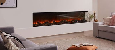 British Fires: New Forest 75-inch Electric Fireplace Engine - primary view