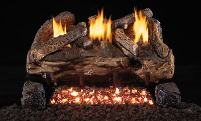 RH Peterson: G18 Series Vent-Free Evening Fyre Split Logs - 30" - primary view