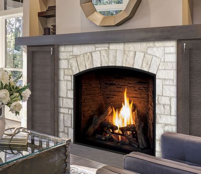 Urbana: U37 Arch Traditional - Log Burner - primary view