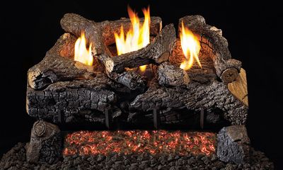 RH Peterson: G18 Series See-Thru Vent-Free Evening Fyre Charred Logs - 16/18" - primary view