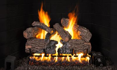 RH Peterson: Charred Oak Flame Enhanced Flame Enhanced Logs - 30" - primary view