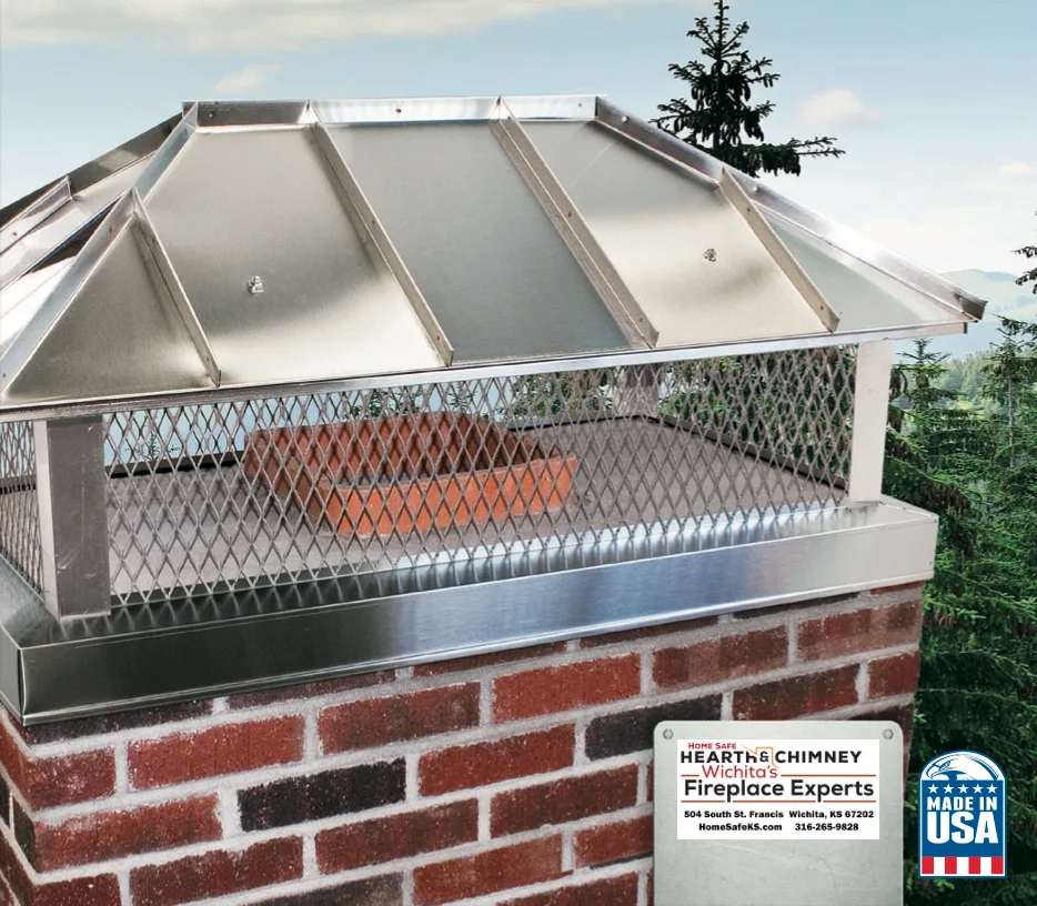 Home Safe chimney cap installation