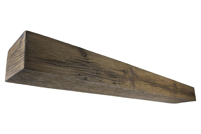 MagraHearth Natural Wood mantel